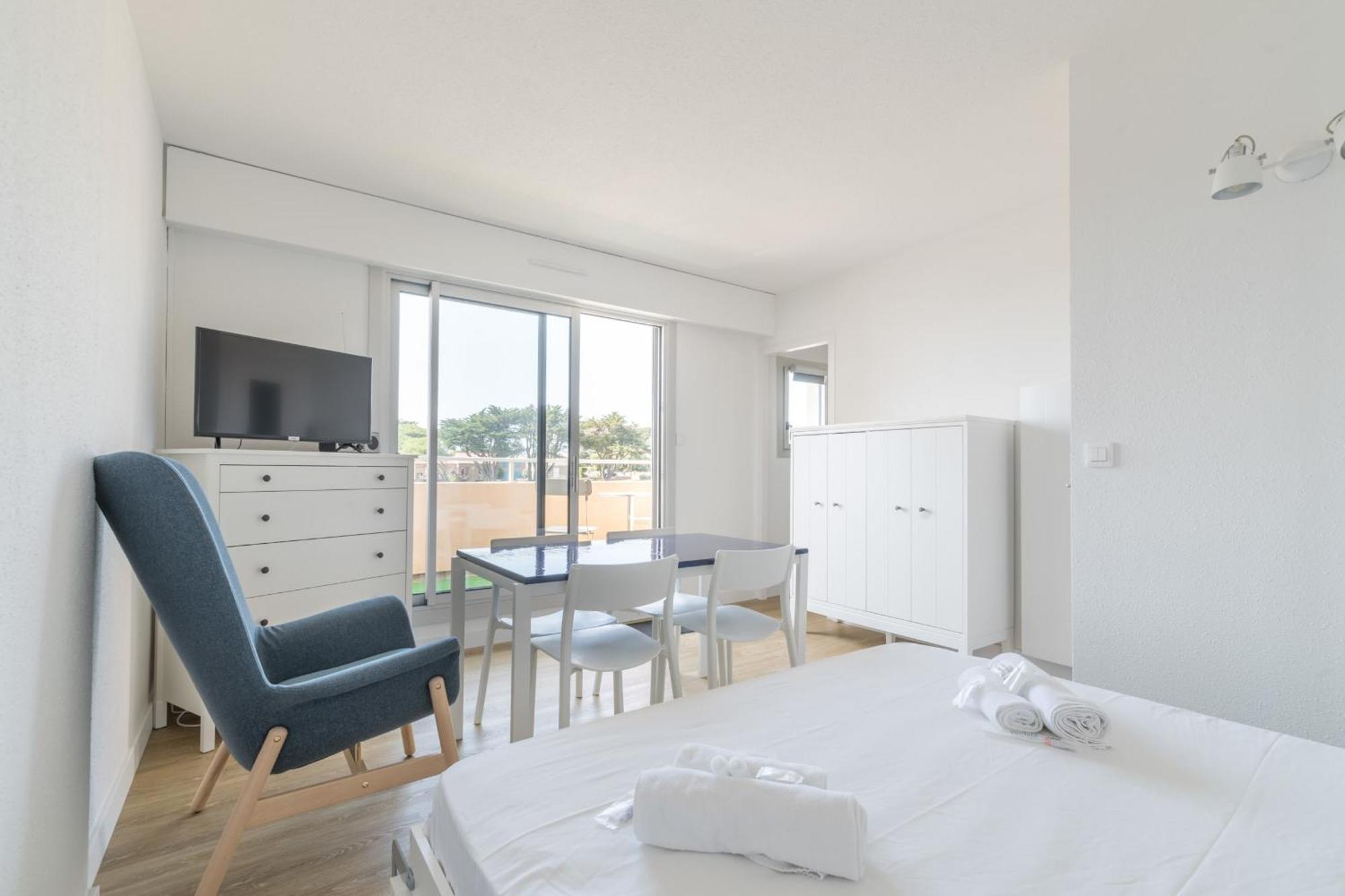 Studio Avec Vue Imprenable Sur La Mer Apartman Préfailles Kültér fotó