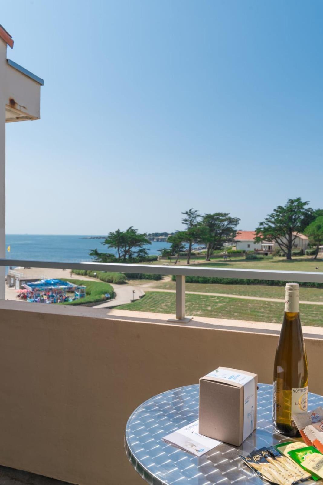 Studio Avec Vue Imprenable Sur La Mer Apartman Préfailles Kültér fotó